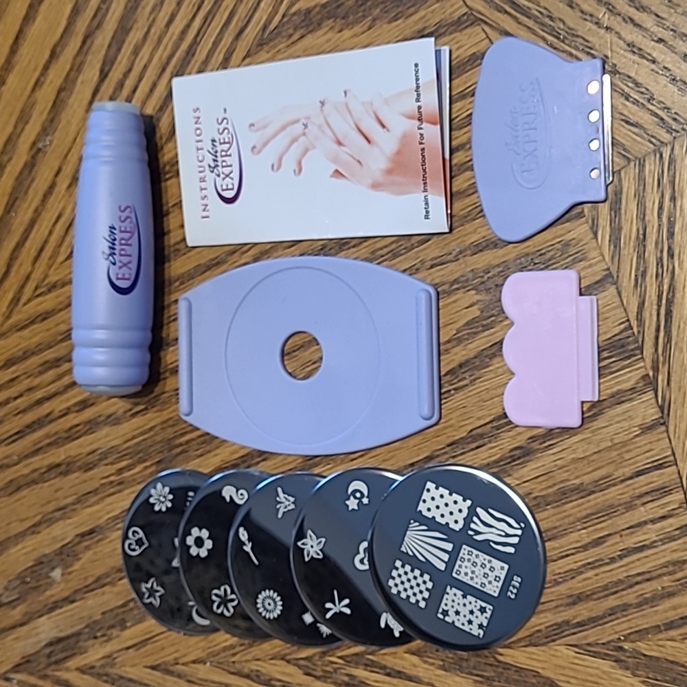 Salon Express Nail Art Plates